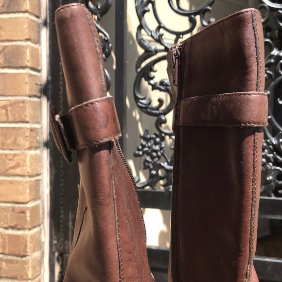 🚨B2G1 ANNE KLEIN Brown Heeled Boots - Picture 6 of 12